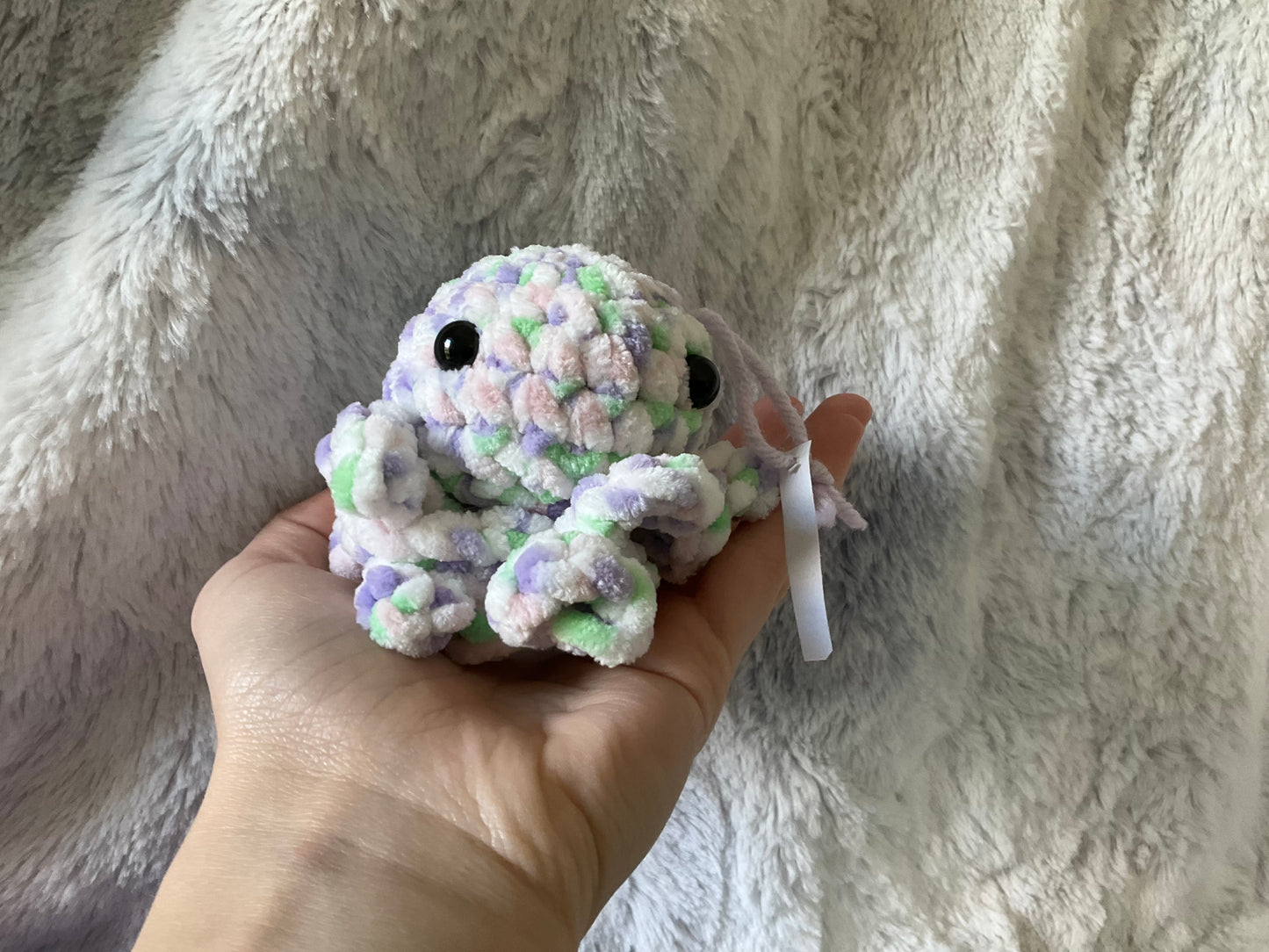 Hand Crocheted Small Octopus