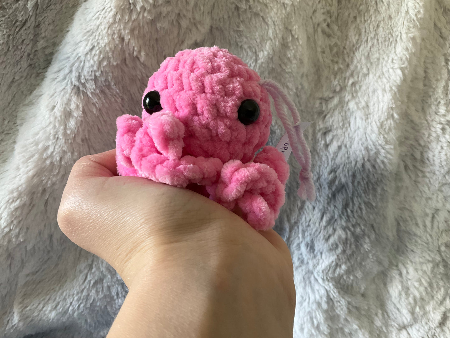 Hand Crocheted Small Octopus