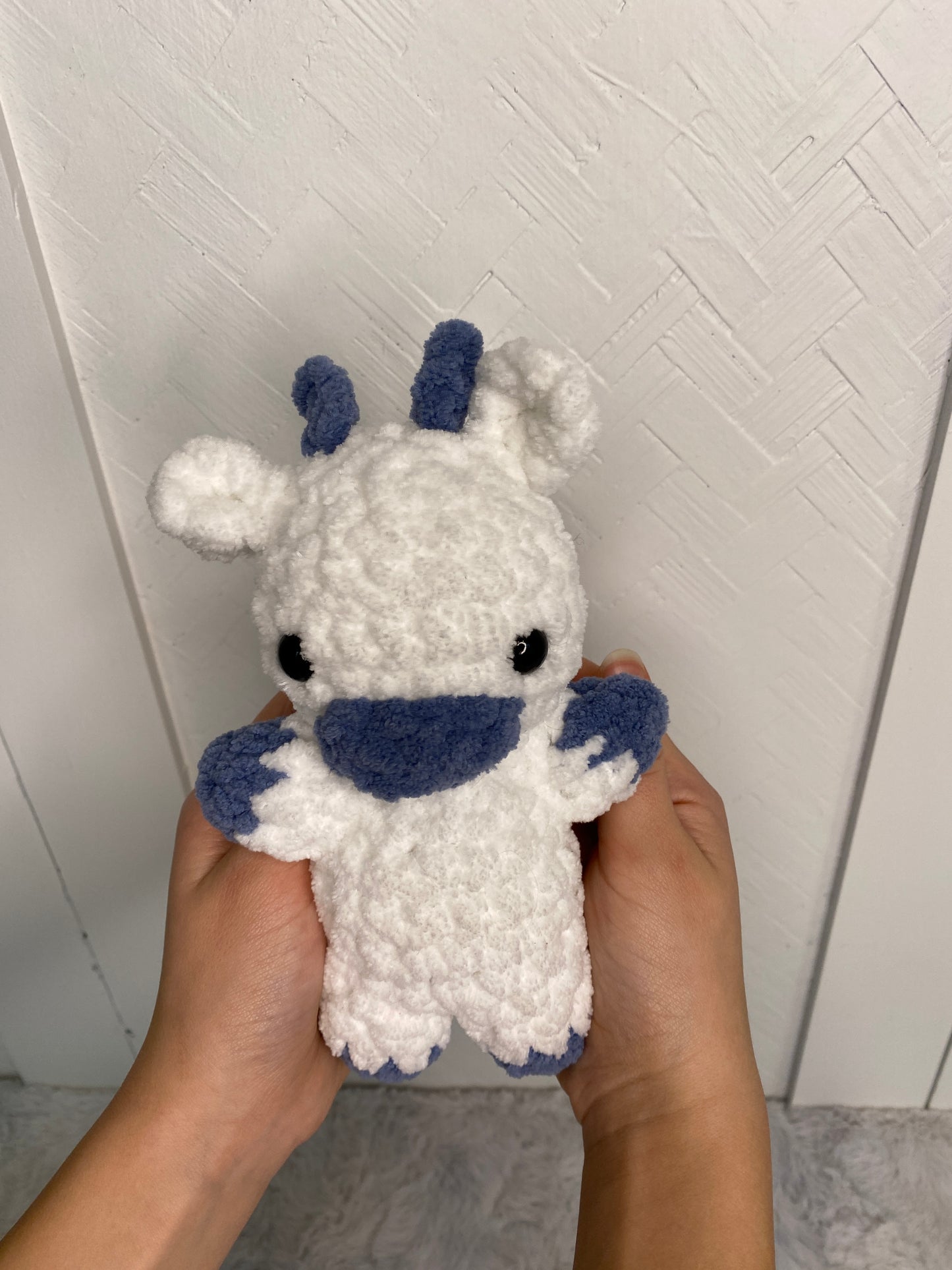Hand Crocheted Adorable Cow