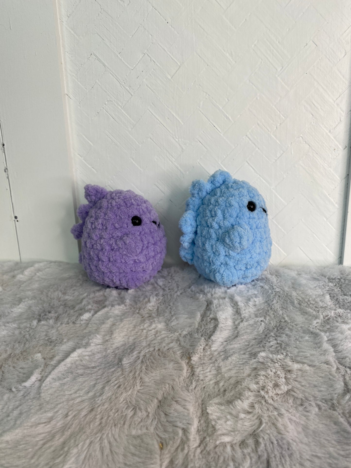 Hand Crocheted Chubby Dinos