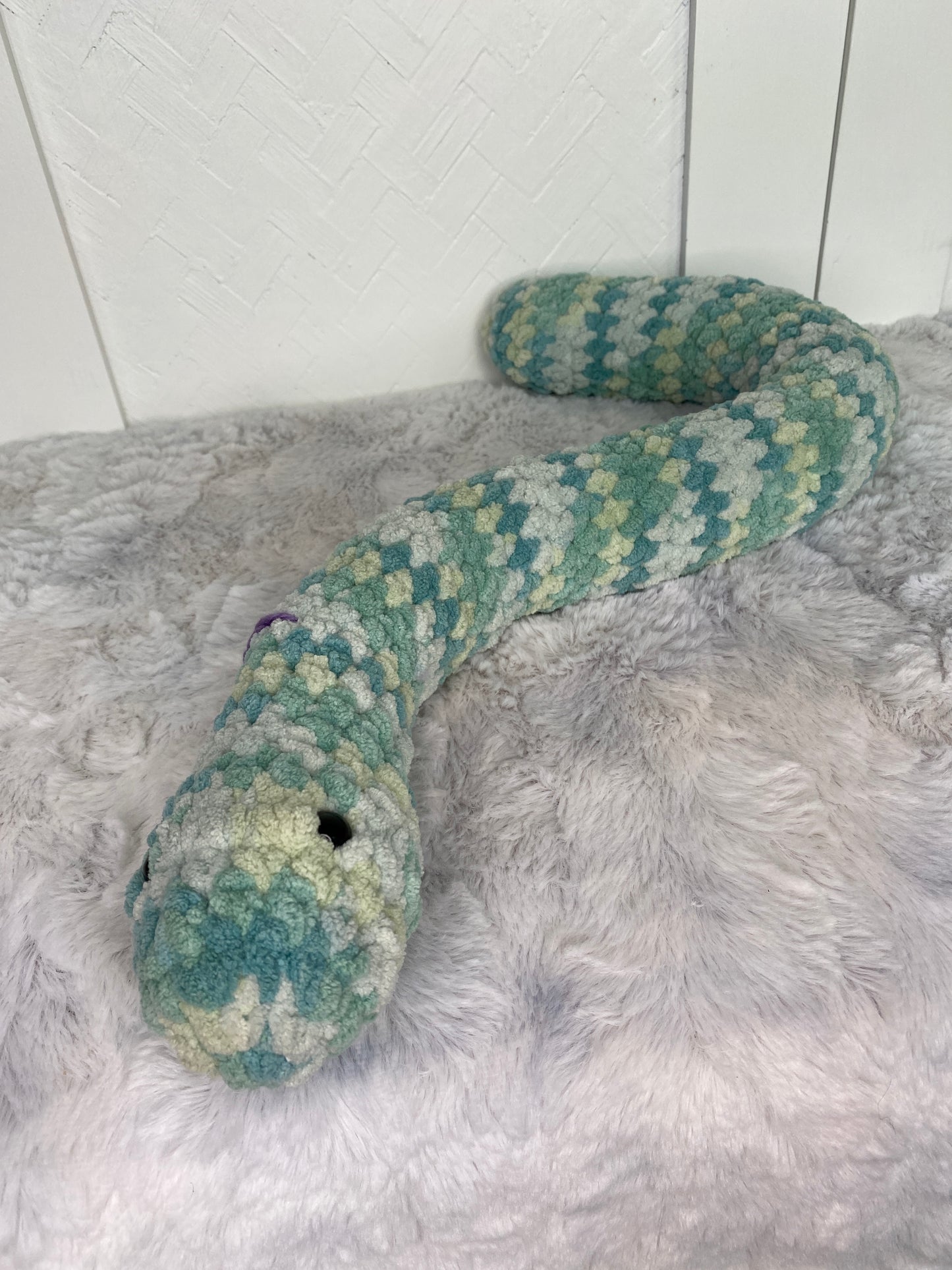Hand Crocheted Long Snake
