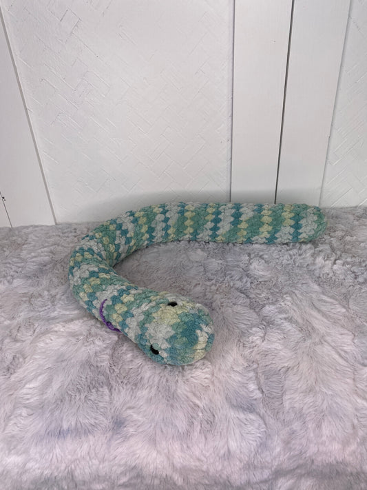 Hand Crocheted Long Snake