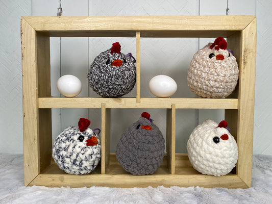 Small Chickens (Hand Crocheted)