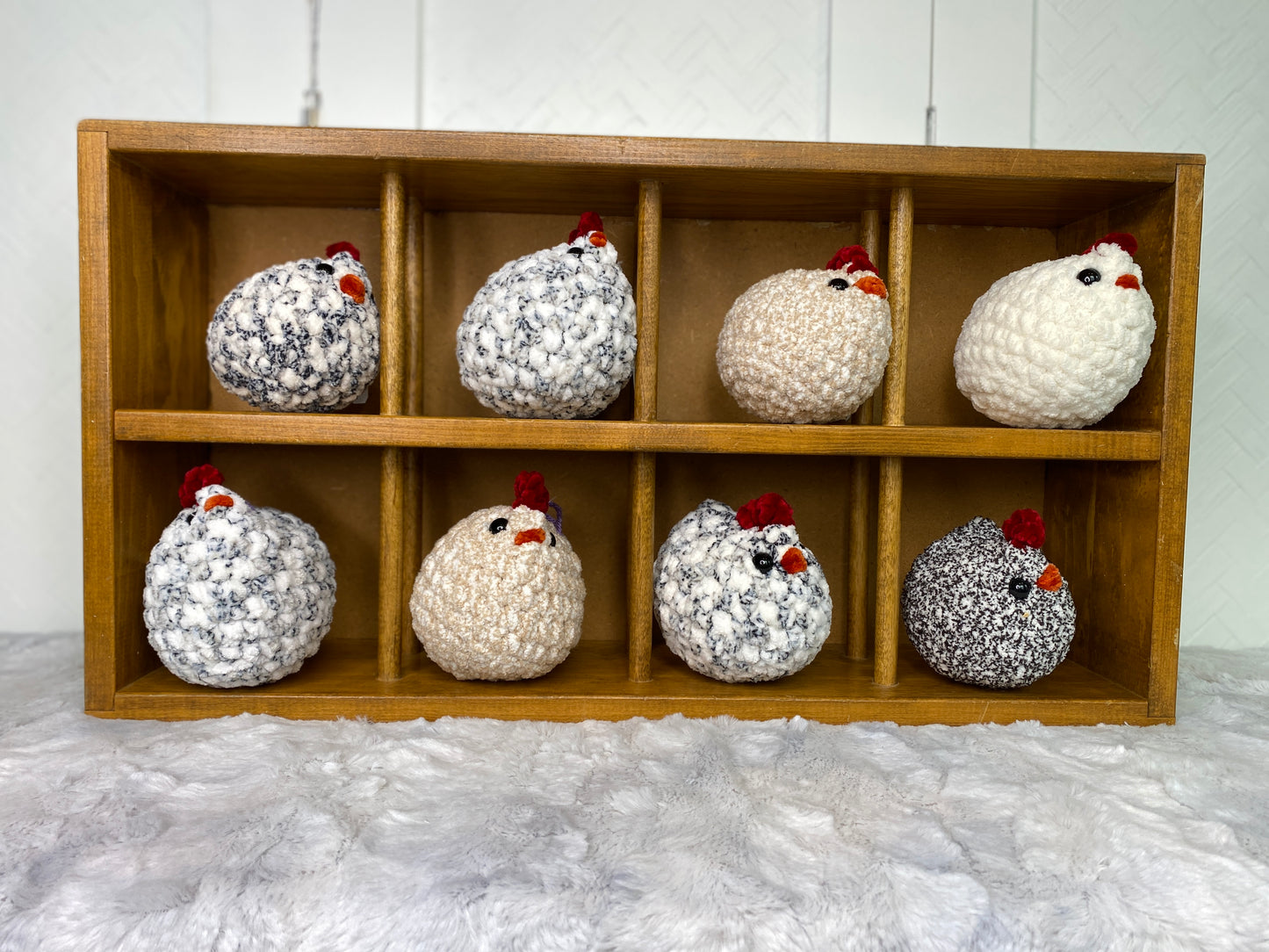 Small Chickens (Hand Crocheted)